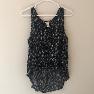 High- Low tank top